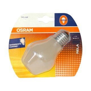 Osram Relax Glühbirne 40W E27 MATT Glühlampe 40 Watt warmweiß