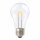 10 x LED Curved Filament Birnenform A60 0,85W fast 15W E27 klar Kunststoff stoßfest extra warmweiß 2400K