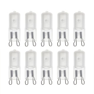 10 x G9 Halogen Stiftsockellampe 25W MATT Stiftsockel...