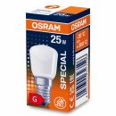10 x Osram Special Kühlschranklampe 25W E14 MATT Glühbirne Glühlampe 25 Watt SPC