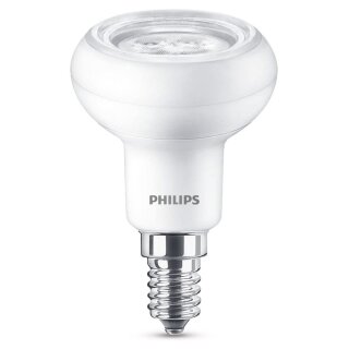 Philips LED Leuchtmittel Reflektor R50 2,9W = 40W E14 827 warmweiß 2700K flood 36°