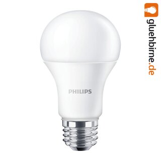 Philips LED Leuchtmittel Birnenform A60 13W = 100W E27 matt 840 kaltweiß 4000K