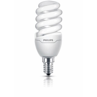 Philips ESL Energiesparlampe Tornado T2 mini Spirale 12W E14 827 warmweiß 2700K