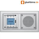 Peha UP-Radio AudioPoint MP3 & Funk Unterputz Radio aluminium