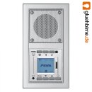 Peha UP-Radio AudioPoint MP3 & Funk Unterputz Radio aluminium