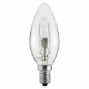 Eco Halogen Kerze 18W fast 25W E14 klar warmweiß...