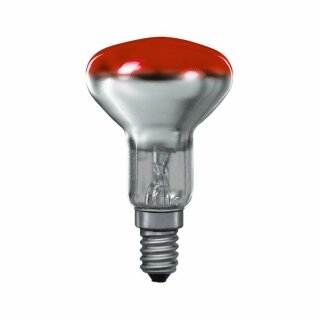 Paulmann Glühbirne Reflektor R50 25W E14 ROT dimmbar 35°