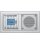 Peha UP-Radio AudioPoint MP3 Unterputz Radio 20.486.702 Nova-Design aluminium