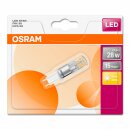 Osram LED Star Pin 30 Stiftsockellampe 2,4W = 28W GY6,35 12V warmweiß 2700K