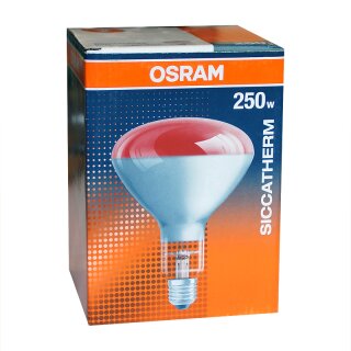 Osram Siccatherm Red Sicca Red 150W HG E27 R125 Reflektor rot Infrarotlampe