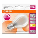 Osram LED Filament Leuchtmittel Birnenform Superstar Classic 8,5W = 75W E27 Matt warmweiß 2700K DIMMBAR