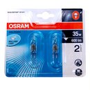 2 x Osram GY6,35 Halogen Stiftsockellampe 35W 12V...