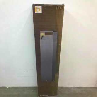 Starlux LED Außenleuchte Pineta Anthrazit IP44 1 x 5,4W Höhe 80cm