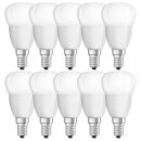 10 x Neolux LED Leuchtmittel Tropfen 3,3W = 25W E14 matt...