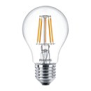 10 x Philips LED Filament Leuchtmittel Birnenform 4,3W = 40W E27 klar 827 warmweiß 2700K