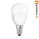 10 x Neolux LED Leuchtmittel Tropfen 5,7W = 40W E14 matt 470lm warmweiß 2700K