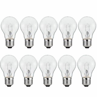 10 x Paulmann Eco Halogen Birnenform 28W fast 40W E27...