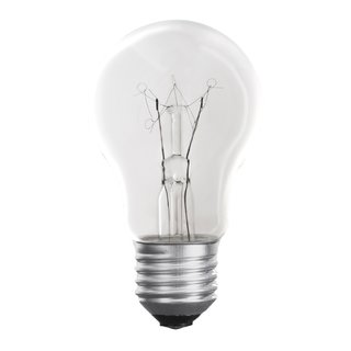 10 x Glühbirne Signallampe 60W E27 klar Glühlampe 60 Watt stoßfest 2500h
