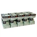 10 x Philips Softone 60W E27 Soft Jade Grün...