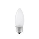 Spectrum Glühbirne Kerze 25W E27 MATT Glühbirnen Glühlampe 25 Watt warmweiß dimmbar