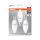 3 x Osram LED Leuchtmittel Base Classic B Kerzenform 5W = 40W E14 matt neutralweiß 4000K