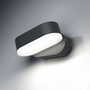 Osram LED Wandleuchte Endura Style Mini Spot I dunkelgrau 8W warmweiß IP44