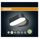 Osram LED Wandleuchte Endura Style Mini Spot I dunkelgrau 8W warmweiß IP44
