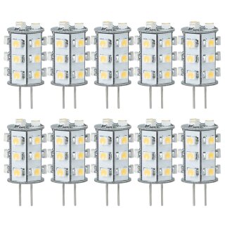 10 x Paulmann LED Leuchtmittel Stiftsockellampe 1W G4 12V...