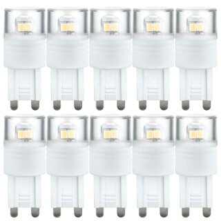 10 x Paulmann LED Leuchtmittel Stiftsockellampe 1,5W G9...