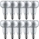 10 x Paulmann LED Leuchtmittel Reflektor R50 4,5W = 40W E14 warmweiß 2700K 24°