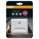 Osram LED Nightlux Stair Batterie Leuchte Treppenlicht Stufenleuchte Weiß Bewegungsmelder Sensor Kaltweiß