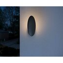Osram LED Wandleuchte Endura Style Wallwasher 8W dunkelgrau warmweiß IP44