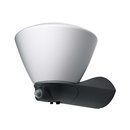 Osram LED Wandleuchte Endura Style Latern Bowl Sensor 7W dunkelgrau warmweiß IP44