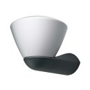 Osram LED Wandleuchte Endura Style Latern Bowl 7W dunkelgrau warmweiß IP44