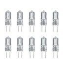 10 x Paulmann Halogen Stiftsockellampe 10W G4 klar warmweiß 2900K dimmbar