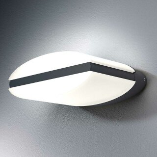 Osram LED Wand- & Deckenleuchte Endura Style Ellipse 13W dunkelgrau warmweiß IP44