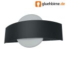 Osram LED Wand- & Deckenleuchte Außen Endura Style Shield dunkelgrau 11W warmweiß IP44