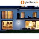 Osram LED Wand- & Deckenleuchte Außen Endura Style Shield dunkelgrau 11W warmweiß IP44