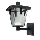 Osram LED Wandleuchte Außen Endura Style Lantern Classic Up dunkelgrau 10W warmweiß IP44