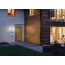 Osram LED Wandleuchte Außen Endura Style Lantern Classic Up dunkelgrau 10W warmweiß IP44