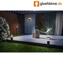 Osram LED Wandleuchte Außen Endura Style Lantern Modern dunkelgrau 12W warmweiß IP44