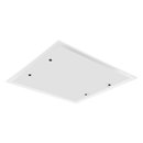 Osram LED Wand- & Deckenleuchte Weiß Lunive Area 40x40cm 24W 830 warmweiß 3000K