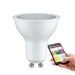 Paulmann SmartHome LED Leuchtmittel Reflektor 3W GU10 230V RGB Farbsteuerung App via Bluetooth