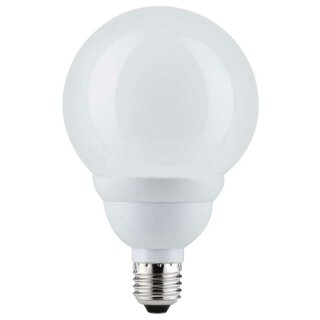 Paulmann ESL Energiesparlampe Globe G110 15W E27 opal warmweiß 2700K