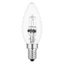 10 x Eco Halogen Kerze gedreht 18W = 25W E14 Glühlampe warmweiß dimmbar