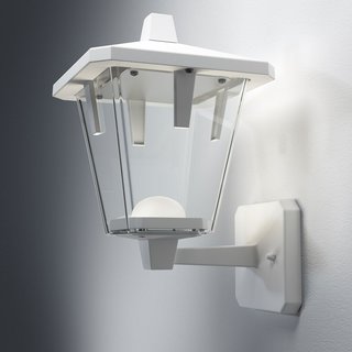 Osram LED Wandleuchte Außen Endura Style Lantern Classic UP weiß 10W warmweiß IP44
