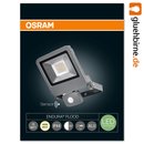 Osram LED Fluter Strahler Endura Flood Sensor 30W dunkelgrau warmweiß 3000K IP44