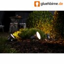 Osram LED Endura Garden Spot Mini Außenbeleuchtung 4 x Erdspieß schwarz