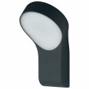 Osram LED Wandleuchte Endura Style WallRound außen dunkelgrau 8W warmweiß IP44