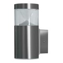 Osram LED Wandleuchte Endura Style Mini Wall außen silber 4W warmweiß IP44